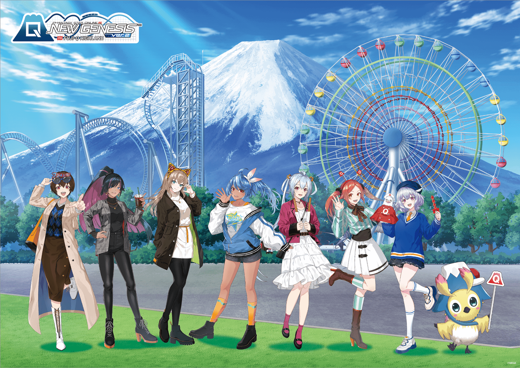 PSO2NGS】富士急コラボの詳細、アイテムコードまとめ・注意 