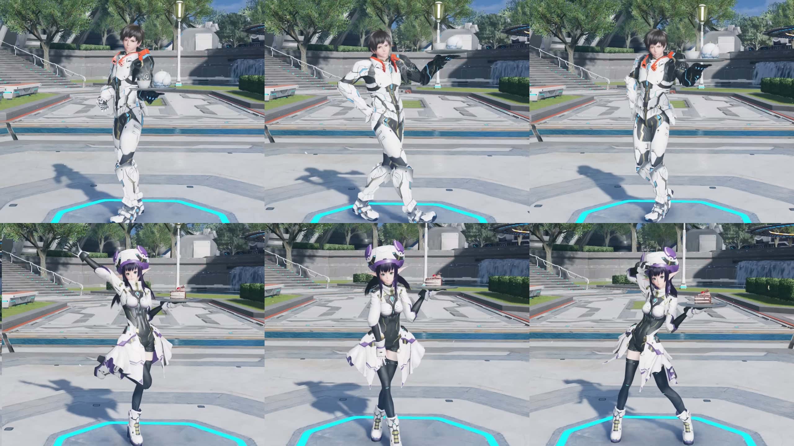 1192「ホールスタッフポーズ」
