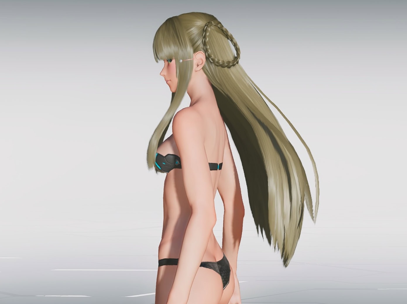 N-アネットヘアーのレフト