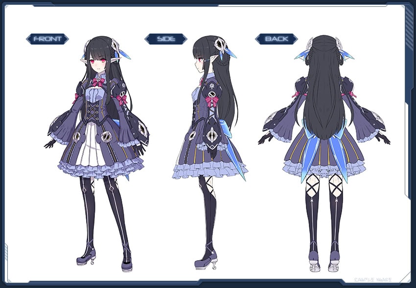 N-グラファイトローズSeの公式イラスト