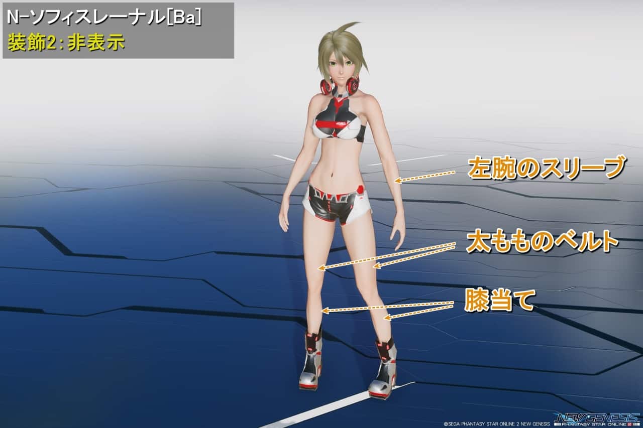 N-ソフィスレーナルBaの装飾2：非表示