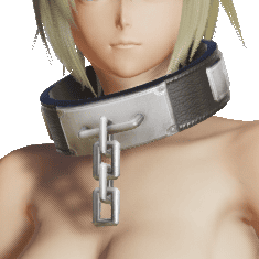 N-ブラックレザーカラー