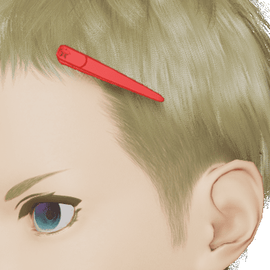 N-髪留めクリップ