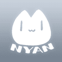 NYANマークステッカー