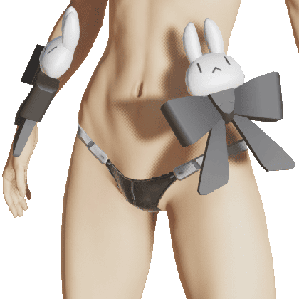 PUNI☆MOFUトゥのウサリボン