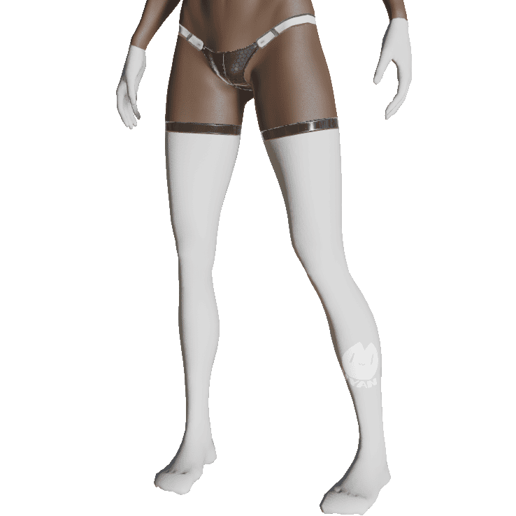 PUNI☆MOFUマオのグローブ＆ニーソ