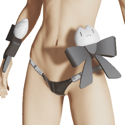 PUNI☆MOFUマオのネコリボン