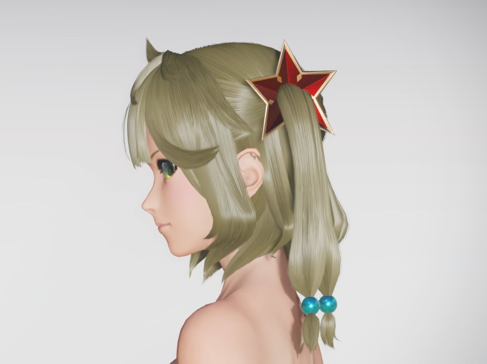アイラの髪型のレフト