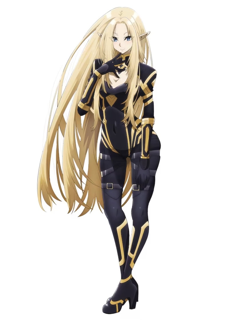 アルファの服の公式設定イラスト