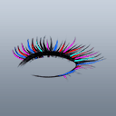 カラフルまつげ