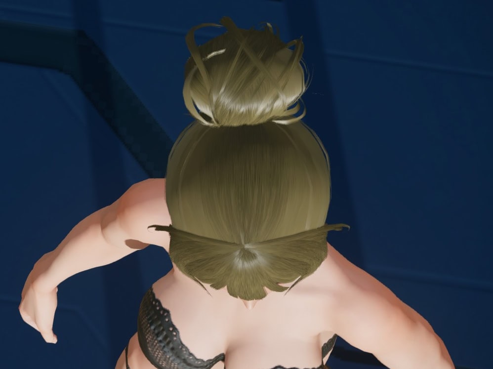 カンロアデヒメヘアーのトップビュー