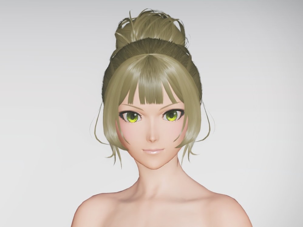 カンロアデヒメヘアーのフロント