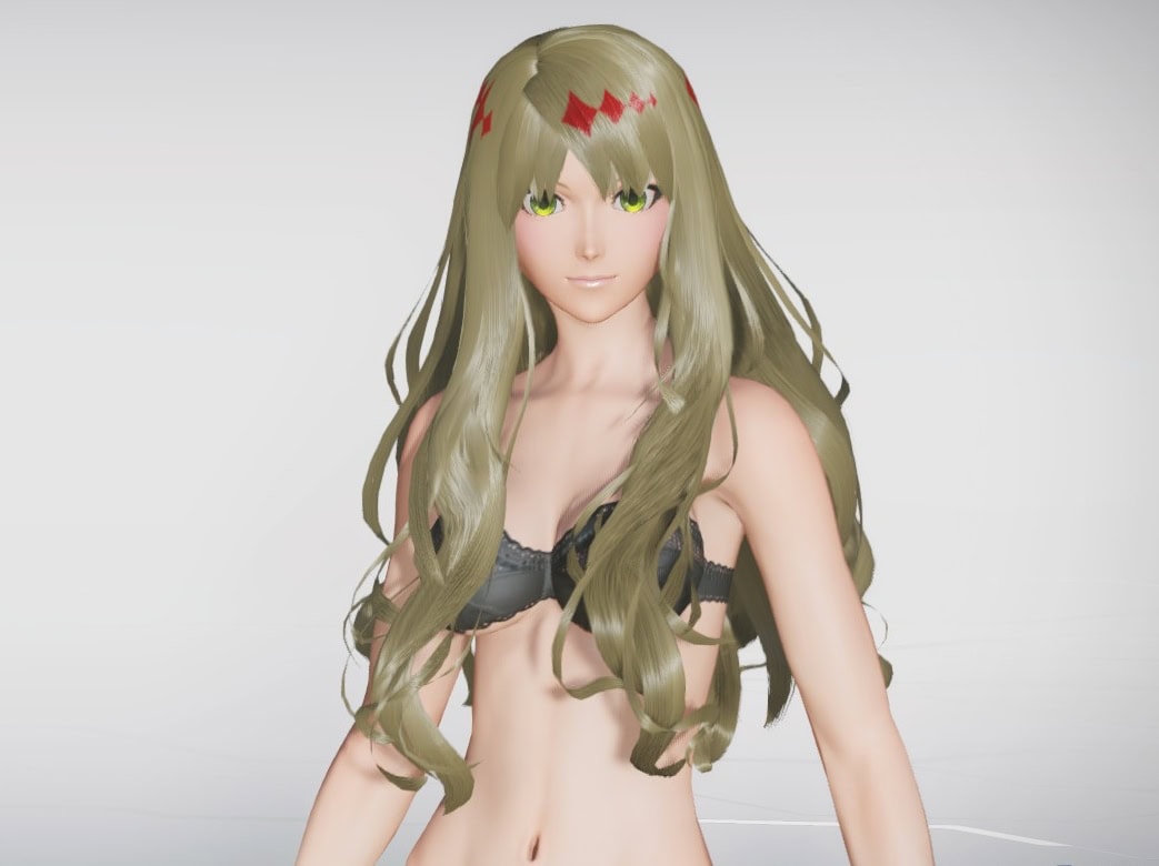 グリメレヴィーヌヘアーのフロント
