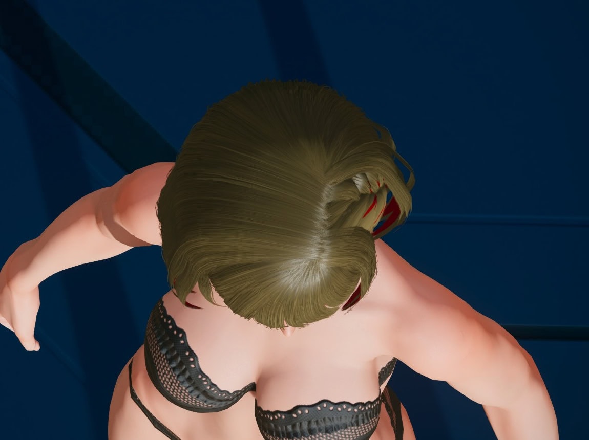 サニーピュアリーヘアーのトップビュー