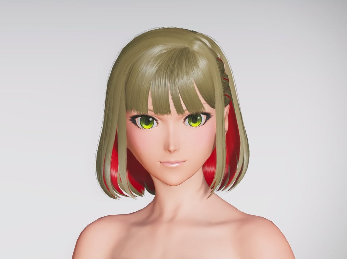 サニーピュアリーヘアーのフロント