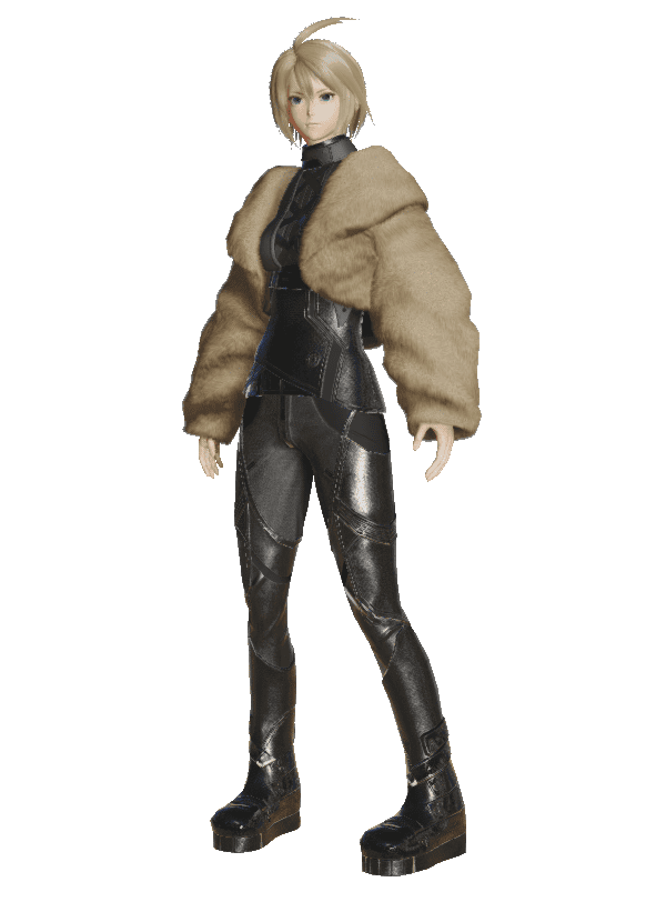 ショートファーコートT2/3[Ou]