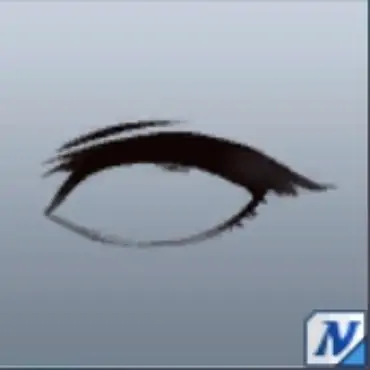 ジットリまつげ