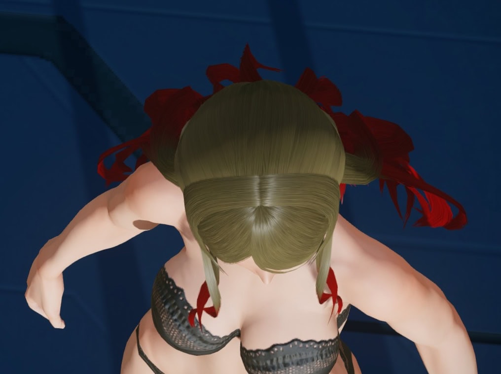 スウェットワンピヘアーのトップビュー