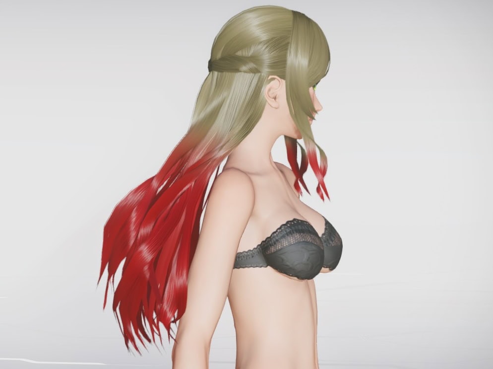 スウェットワンピヘアーのライト