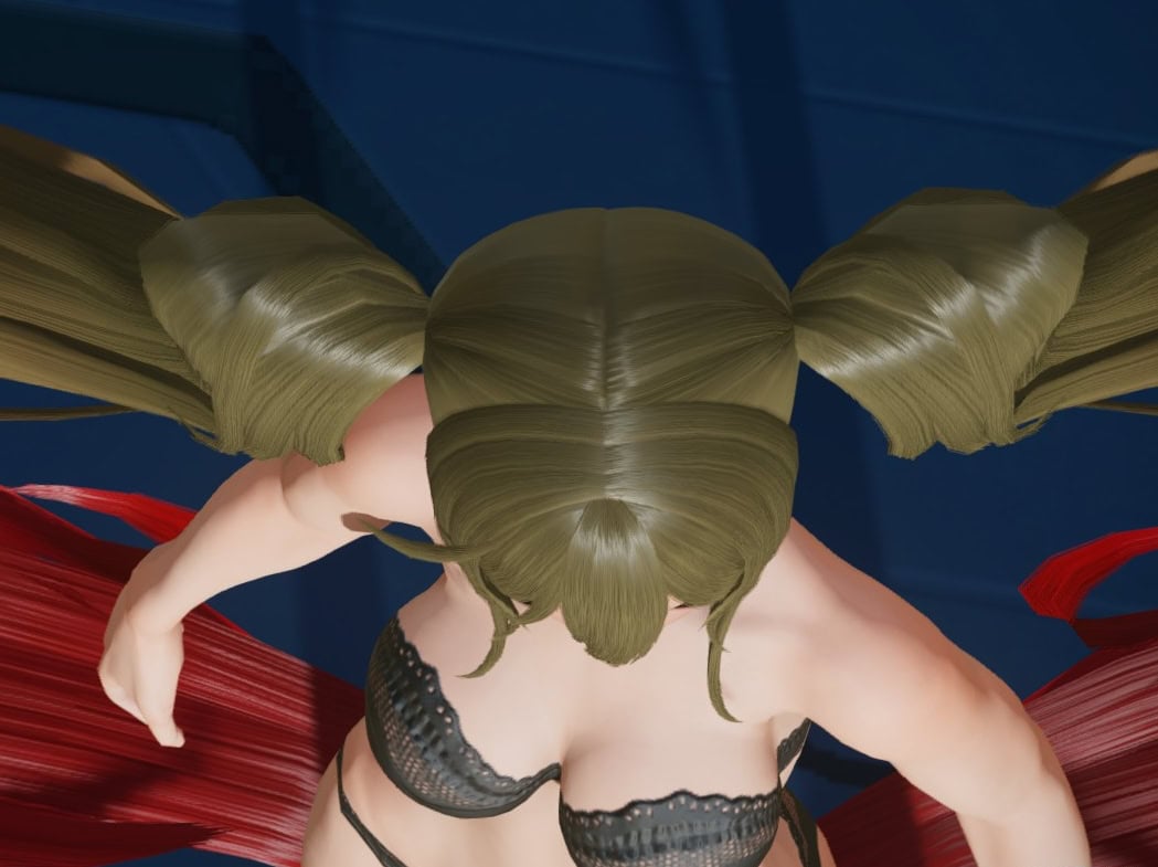 ステラC・歌姫ヘアーのトップビュー