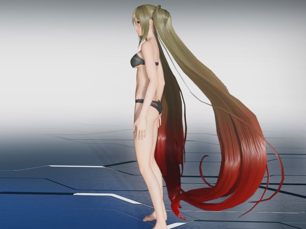 ステラC・歌姫ヘアーのレフト