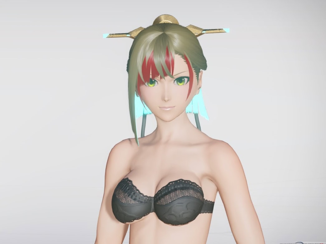 スメラギヒメヘアーのフロント