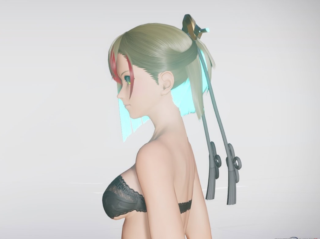 スメラギヒメヘアーのレフト