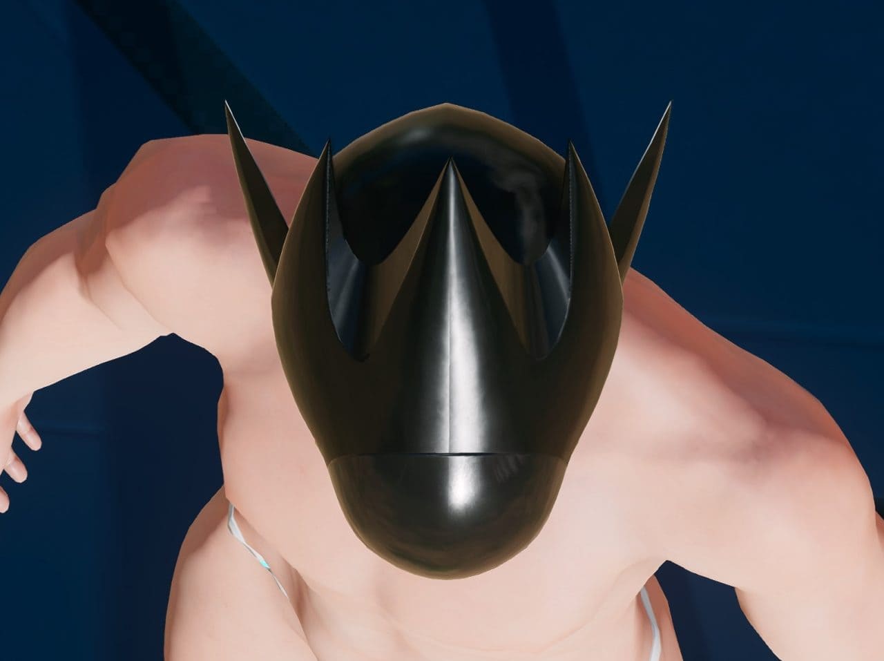 ゼロの仮面、／Bのトップビュー