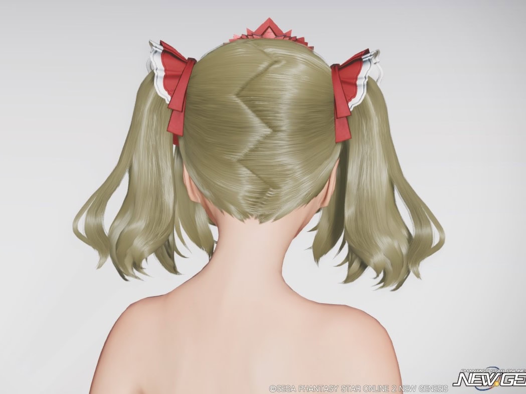 ソフィエラの髪型のバック