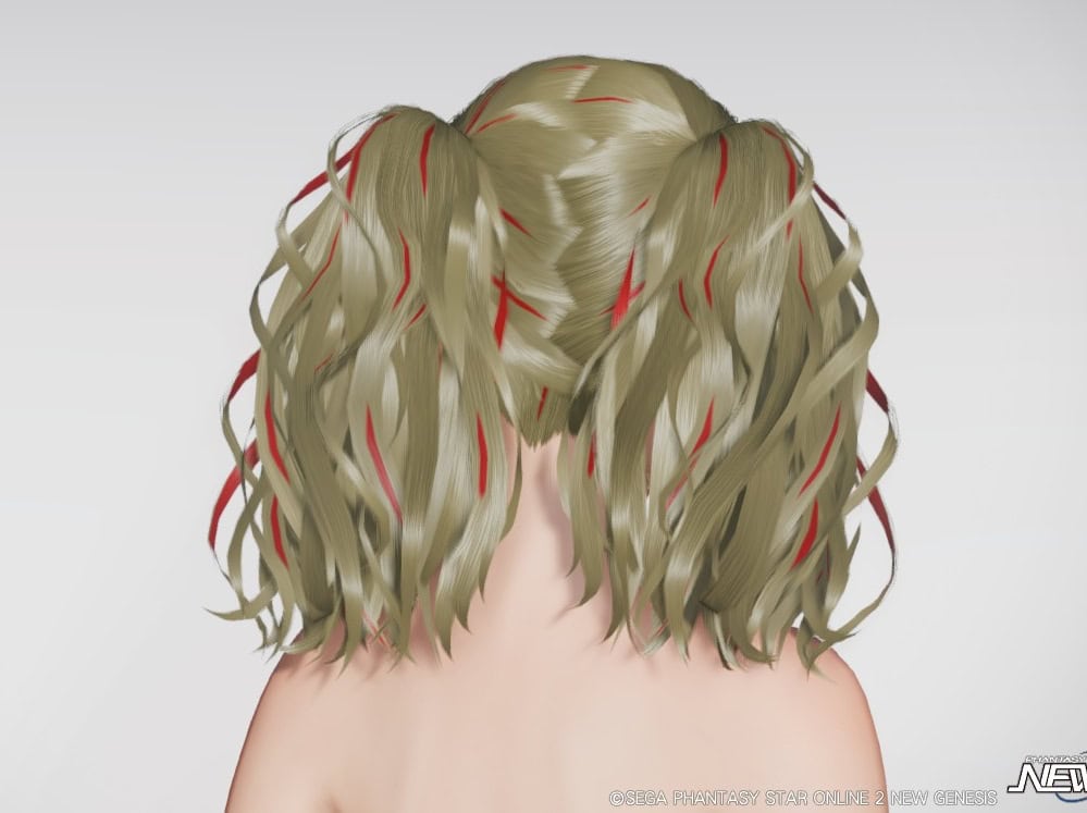 テネグラツィローザヘアーのバック