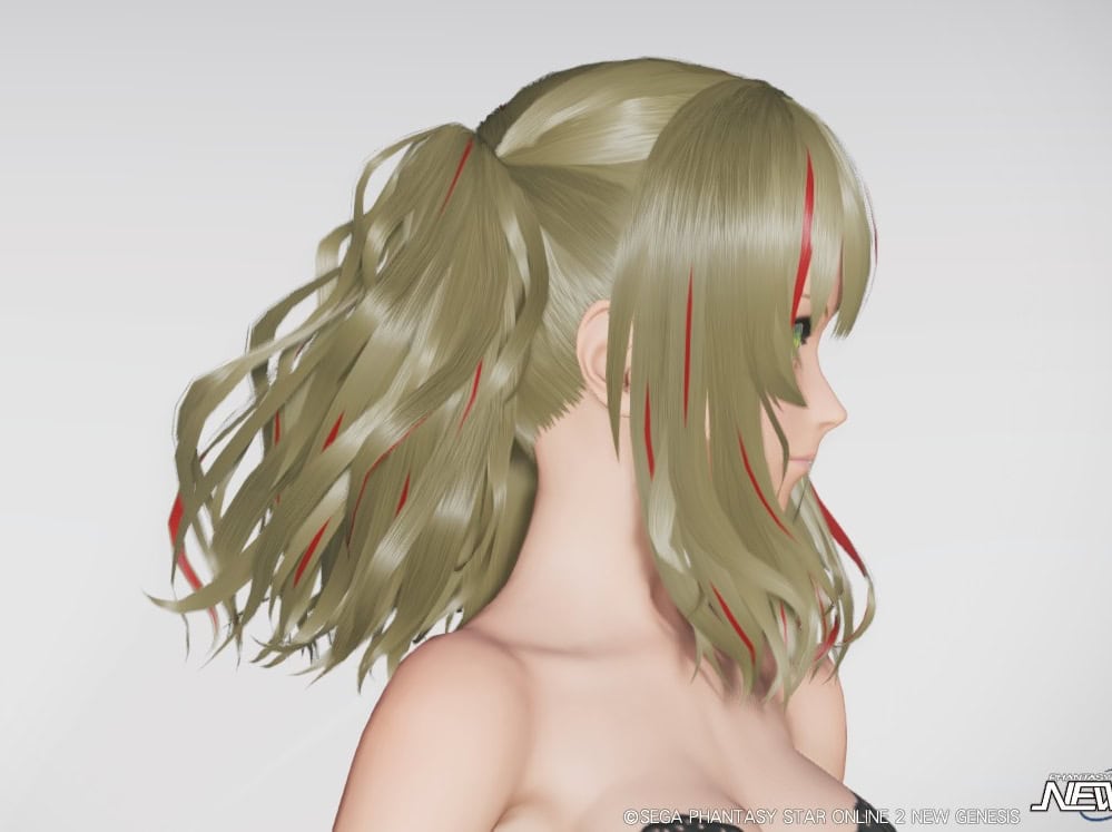 テネグラツィローザヘアーのライト