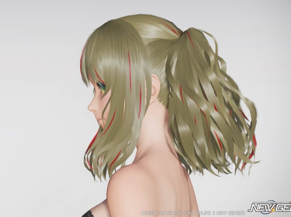 テネグラツィローザヘアーのレフト