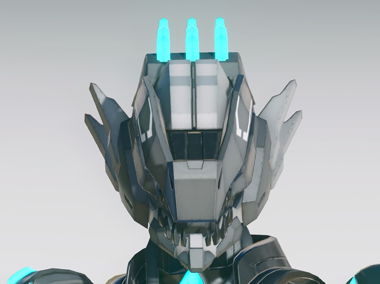 ディノレックス・ヘッドのフロント