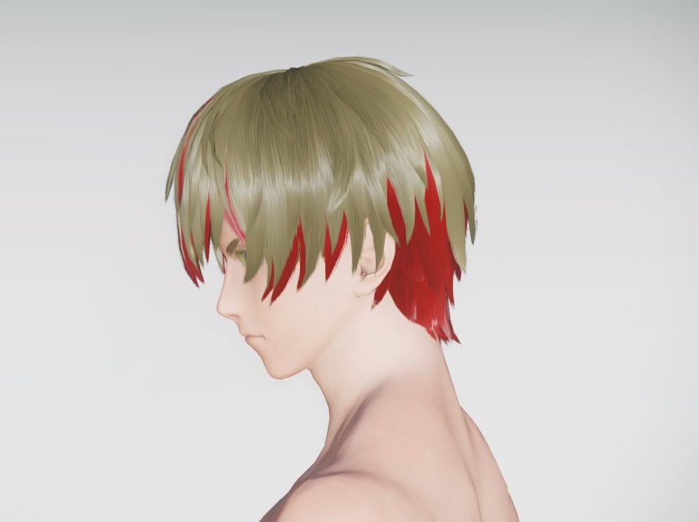 トイフルラインヘアーのレフト