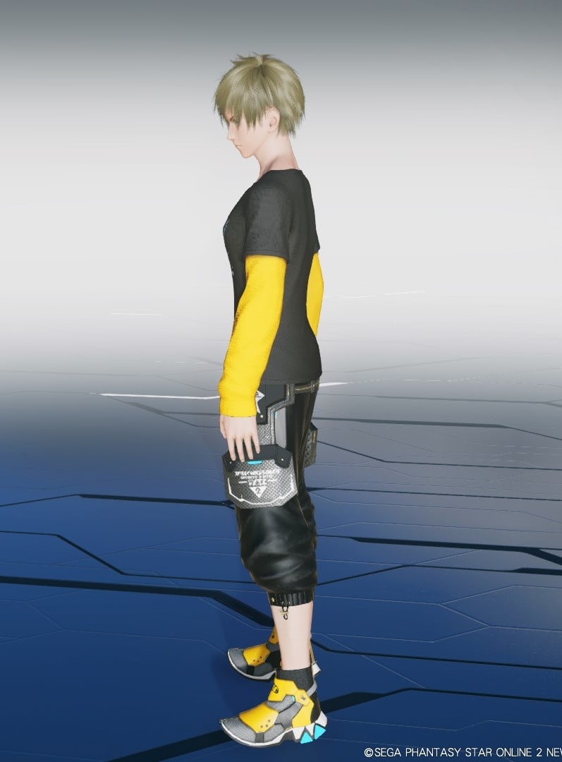 ドンキNGSシャツパンツT1Baのレフト
