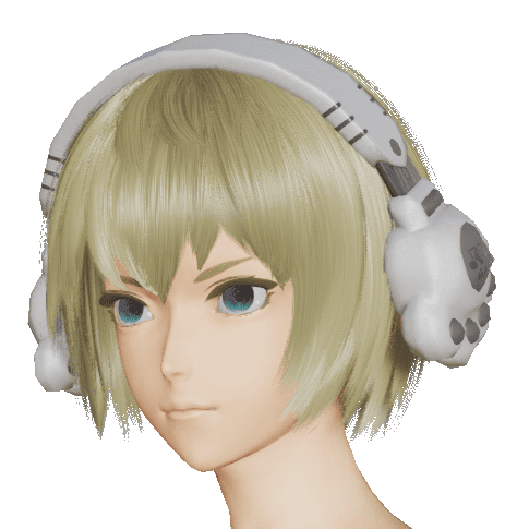 ニャイバーパンクヘッドフォン