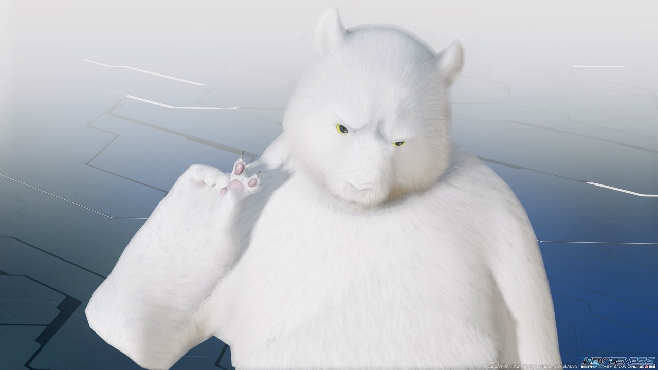 ファイティングパンダーFuは白熊みたいにできる