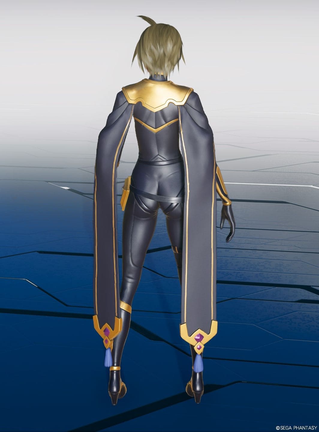 ベータの服Seのバック