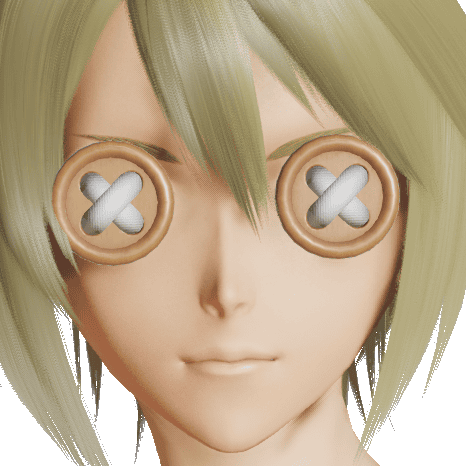 ボタンアイパッチ