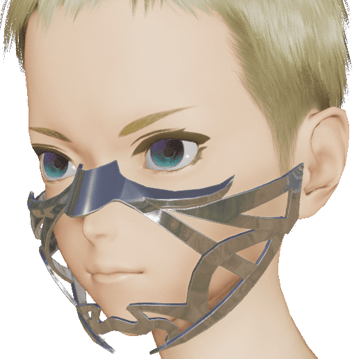 メタリックフェイスガード