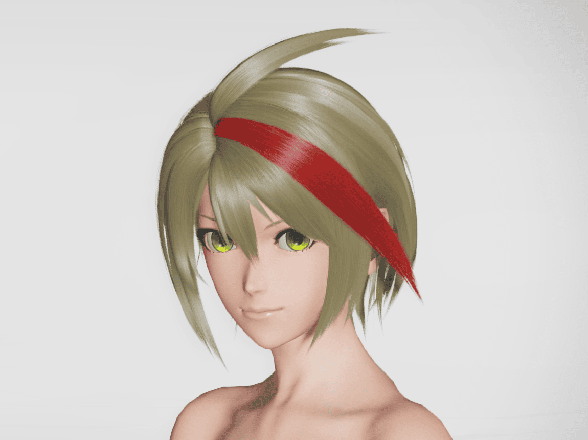 メッシュヘアーの見た目