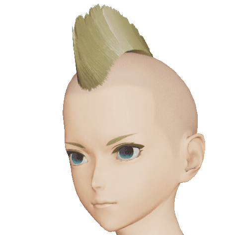 モヒカンエクステ