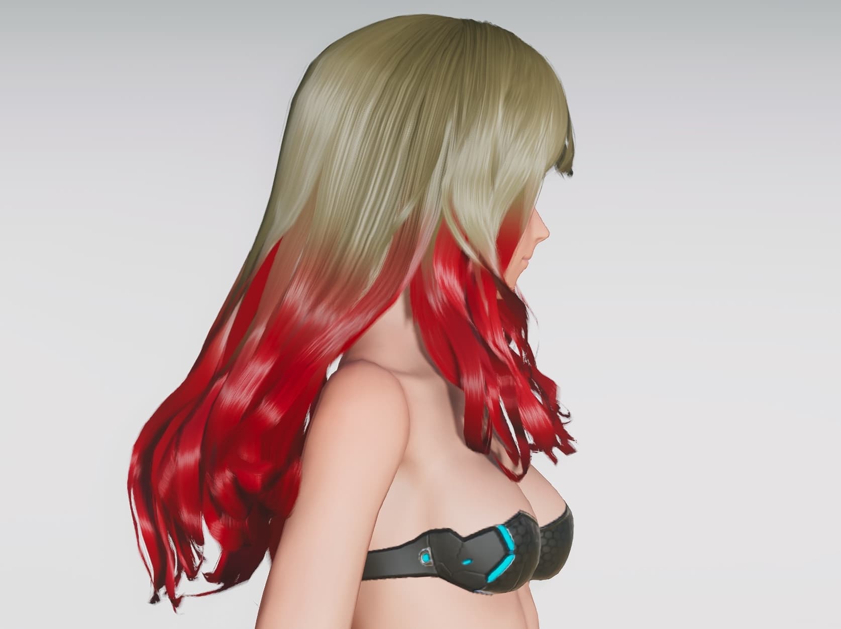 ユルフワウェーブヘアーのライト
