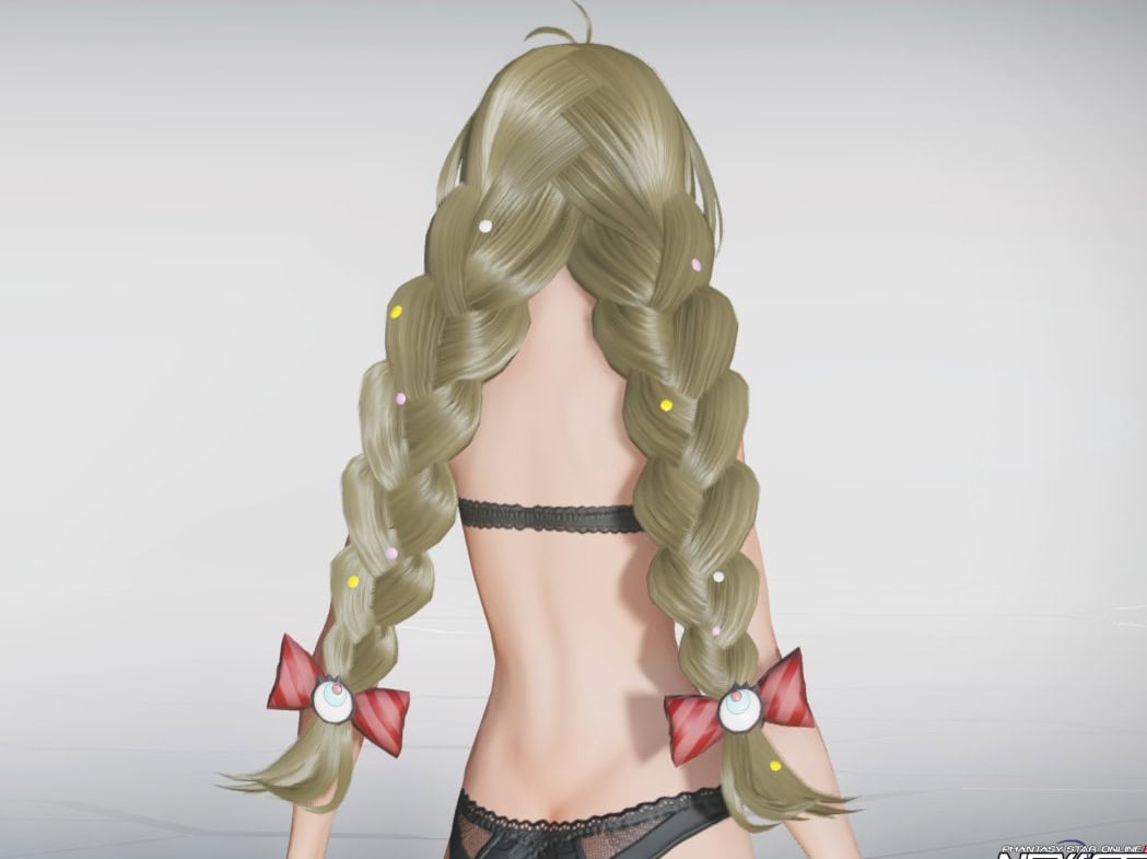 ラプクルラーヘアーのバック