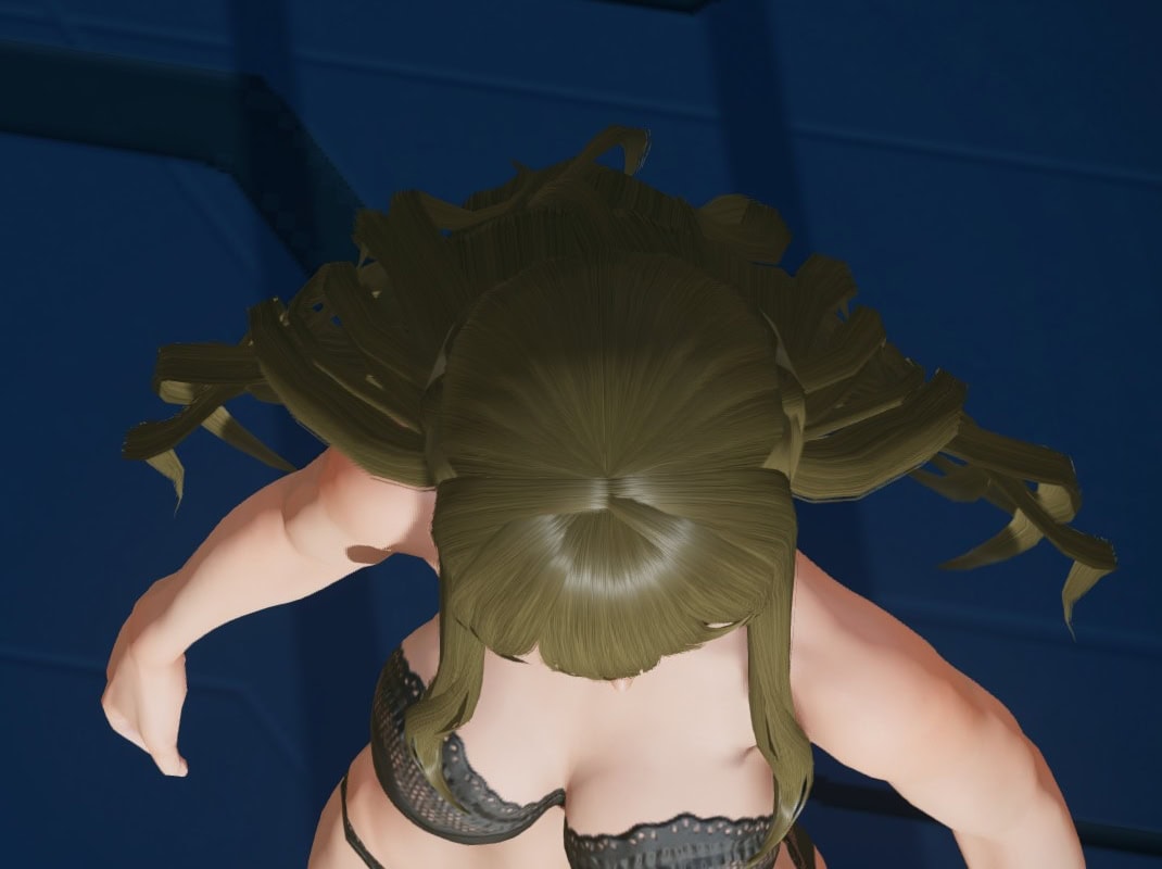 ヴァポラセレナヘアーのトップビュー