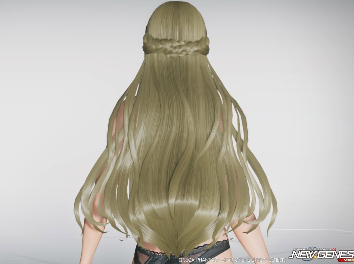 ヴァポラセレナヘアーのバック