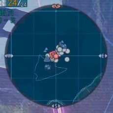 想定演習：高原の掃討戦のWAVE1