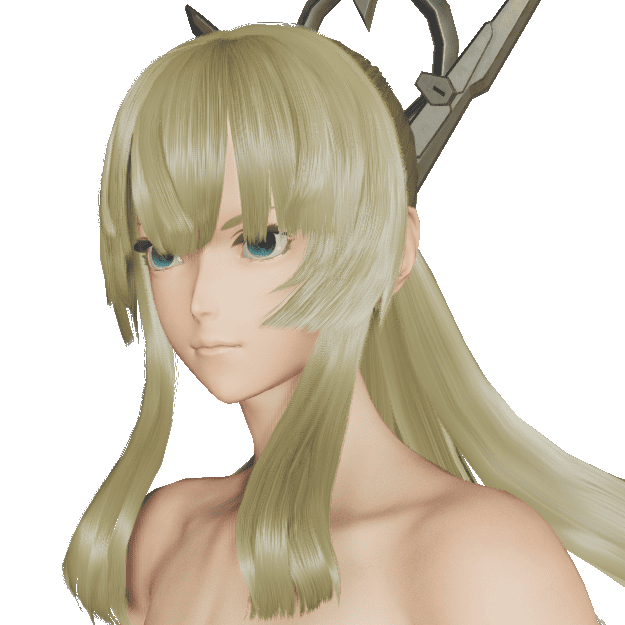 皇巫アマテラスレガリアヘアー