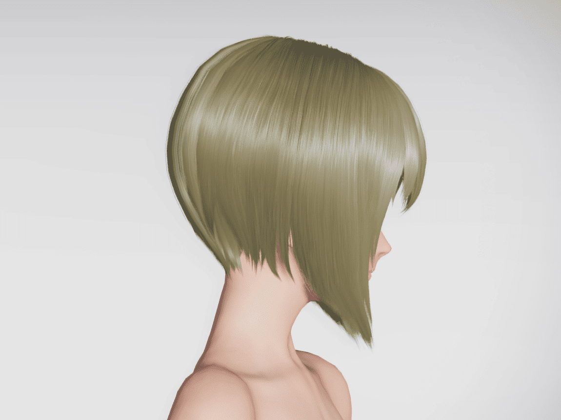 草薙素子ヘアーのライト