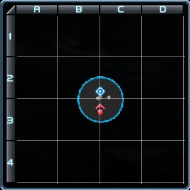 激震ミッション5のギミックマップ